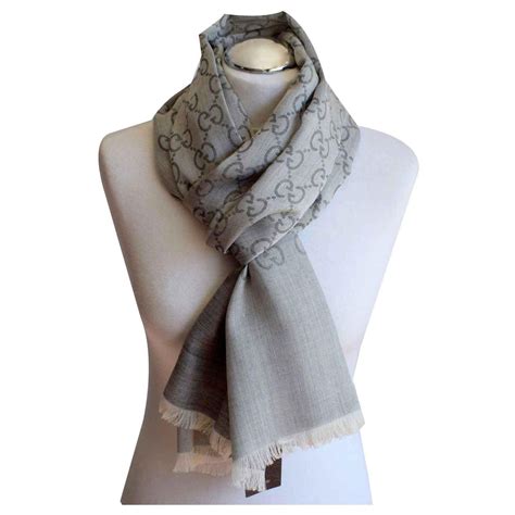 gucci shawl for women|gucci grey scarves women's.